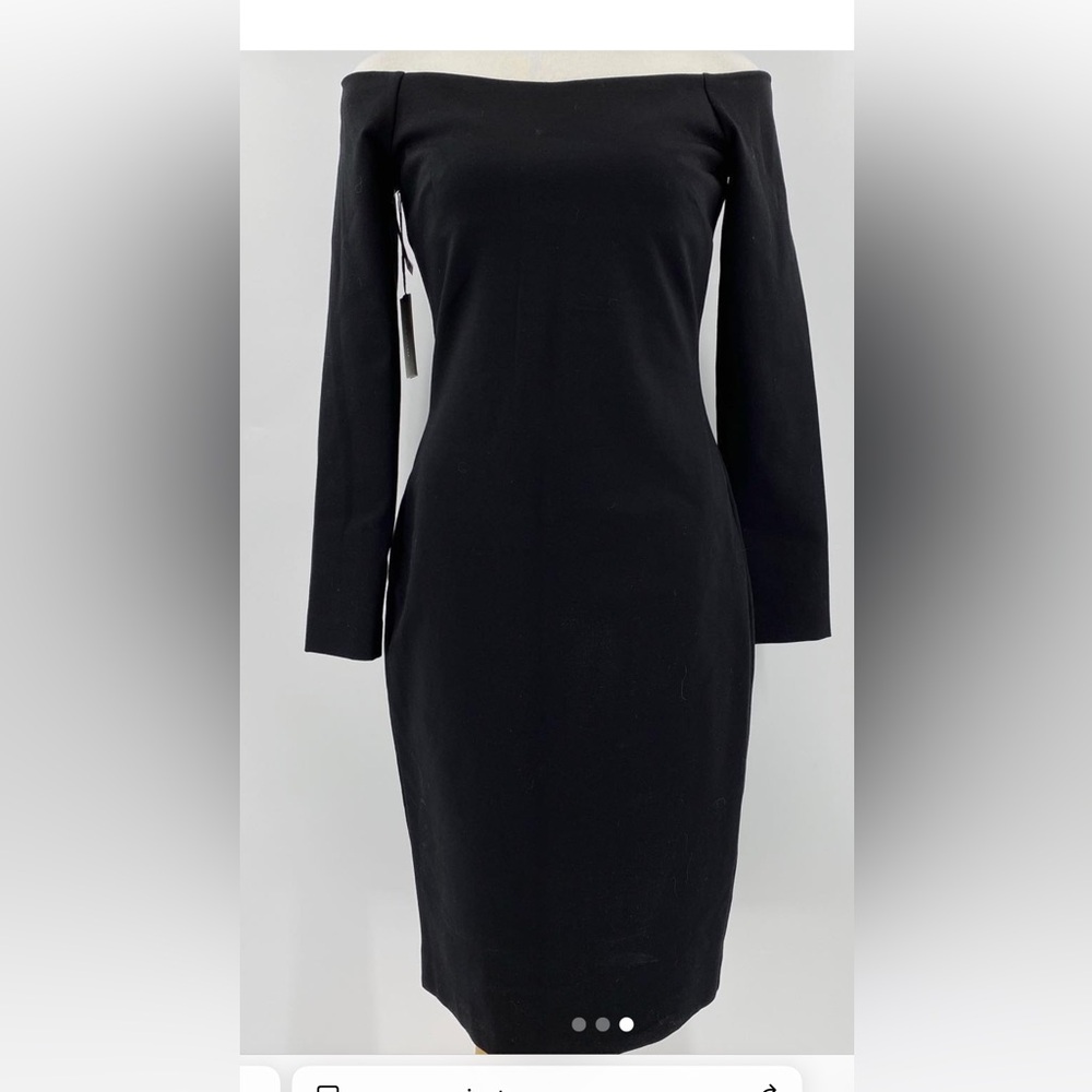 Babaton Peyton Off-Shoulder Dress